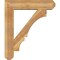 Ekena Millwork Balboa Craftsman Rough Sawn Bracket w/ Offset Brace, Western Red Cedar, 8"W x 34"D x 40"H BKT0806X34X40BOA04RWR - alternate 2